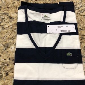 Women’s Lacoste shirt size 6
